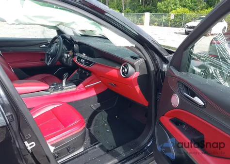 2019 Alfa Romeo Stelvio Ti Awd из США, поврежденный, VIN ZASPAKBN3K7C68865